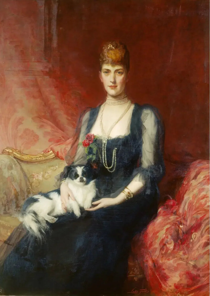 La reine Alexandra, alors princesse de Galles - Luke Fildes