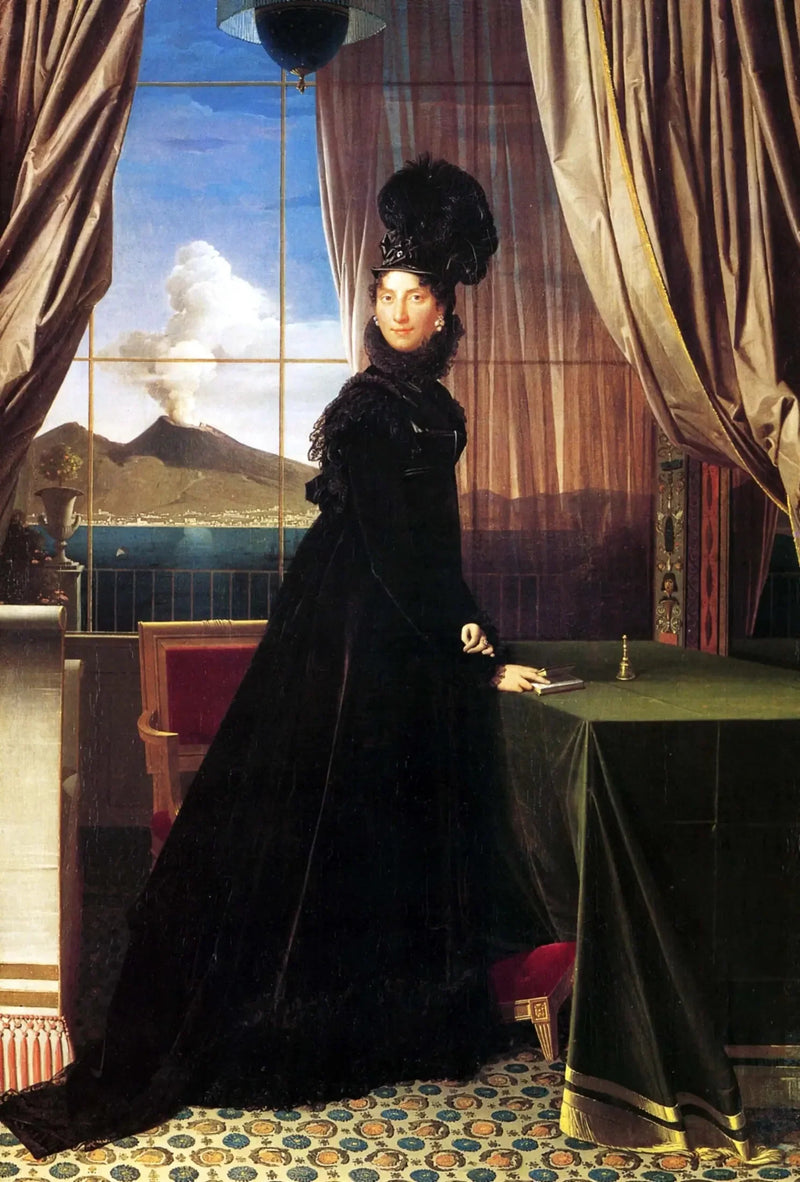 La Reine Caroline Murat - Jean-Auguste-Dominique Ingres