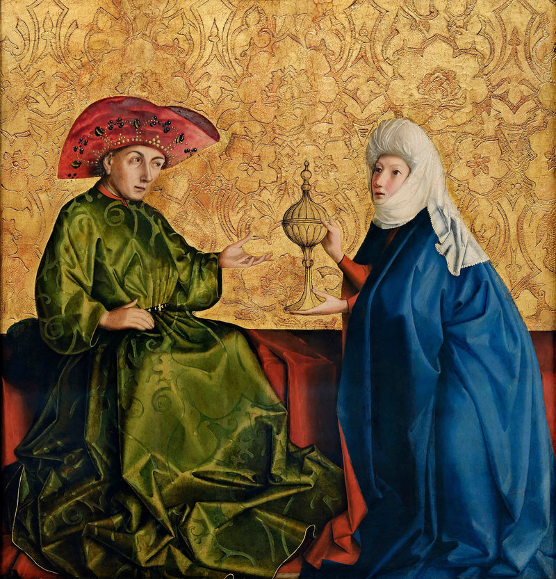 La reine de Saba devant le roi Salomon - Konrad Witz