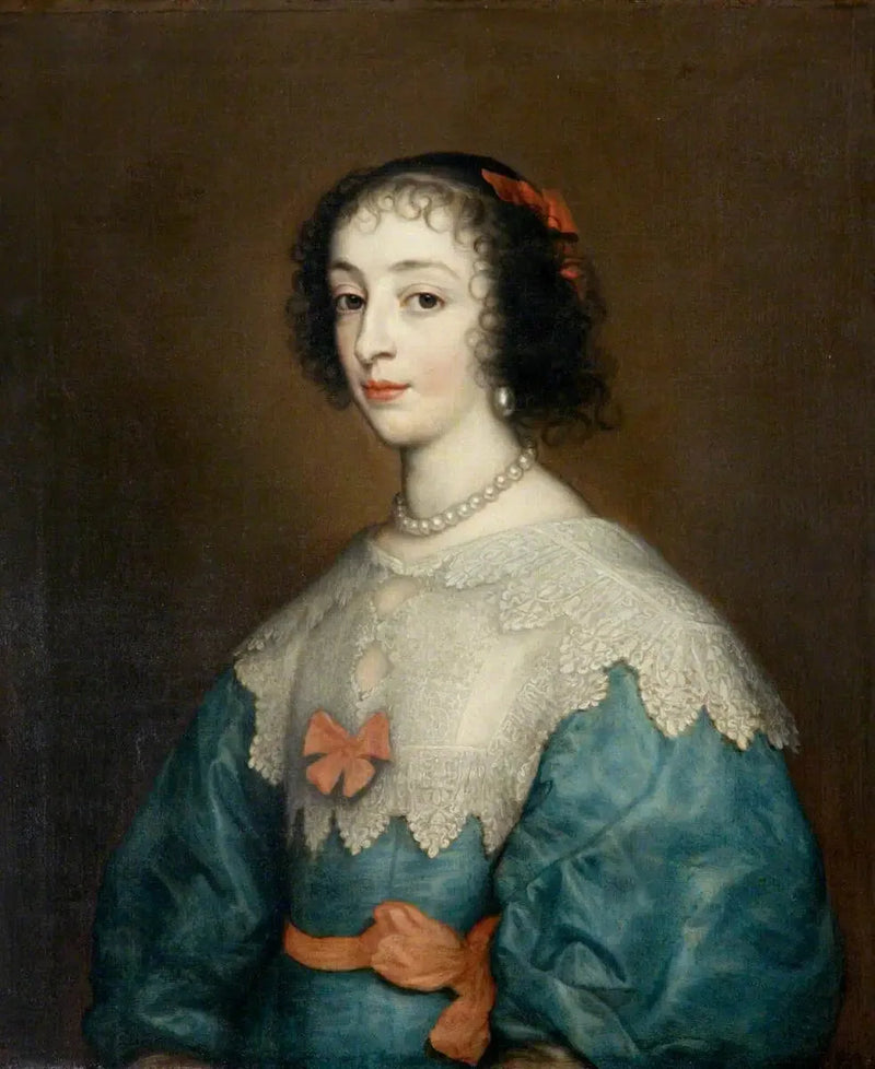 La reine Henriette Marie (1609–1669) - Antoine van Dyck
