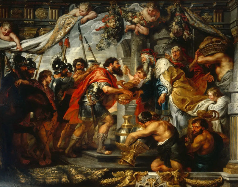 La rencontre d'Abraham et de Melchisédek - Peter Paul Rubens