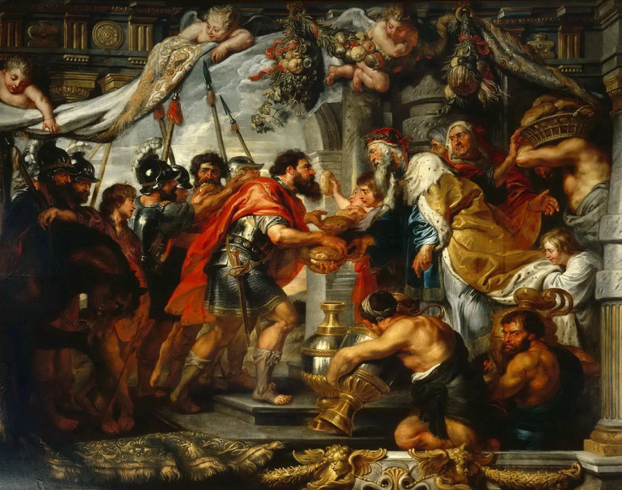 La rencontre d'Abraham et de Melchisédek - Peter Paul Rubens