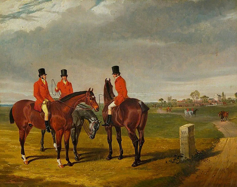 La rencontre - John Frederick Herring, Sr.