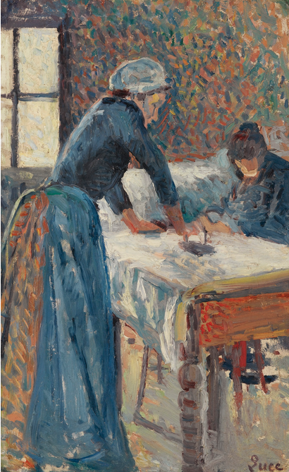 La repasseuse - Maximilien Luce
