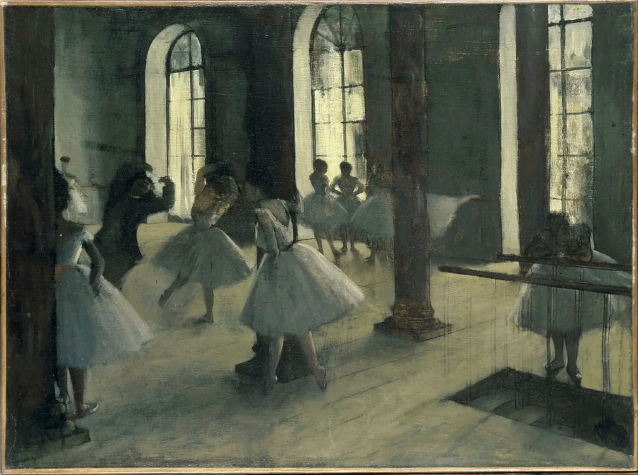 La Répétition au foyer de la danse - Edgar Degas