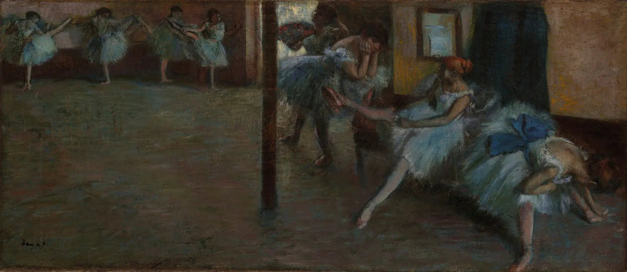 La répétition du ballet - Edgar Degas