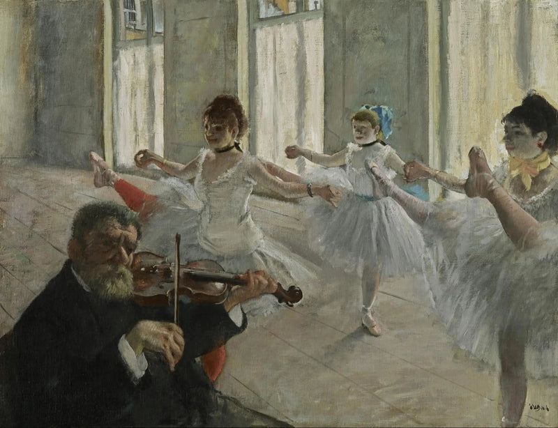 La répétition - Edgar Degas