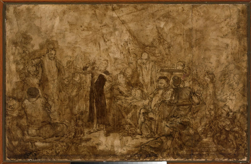 La République de Babin, croquis - Jan Matejko