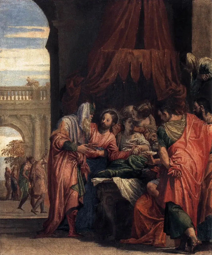 La Résurrection de la fille de Jaïre - Paul Véronèse