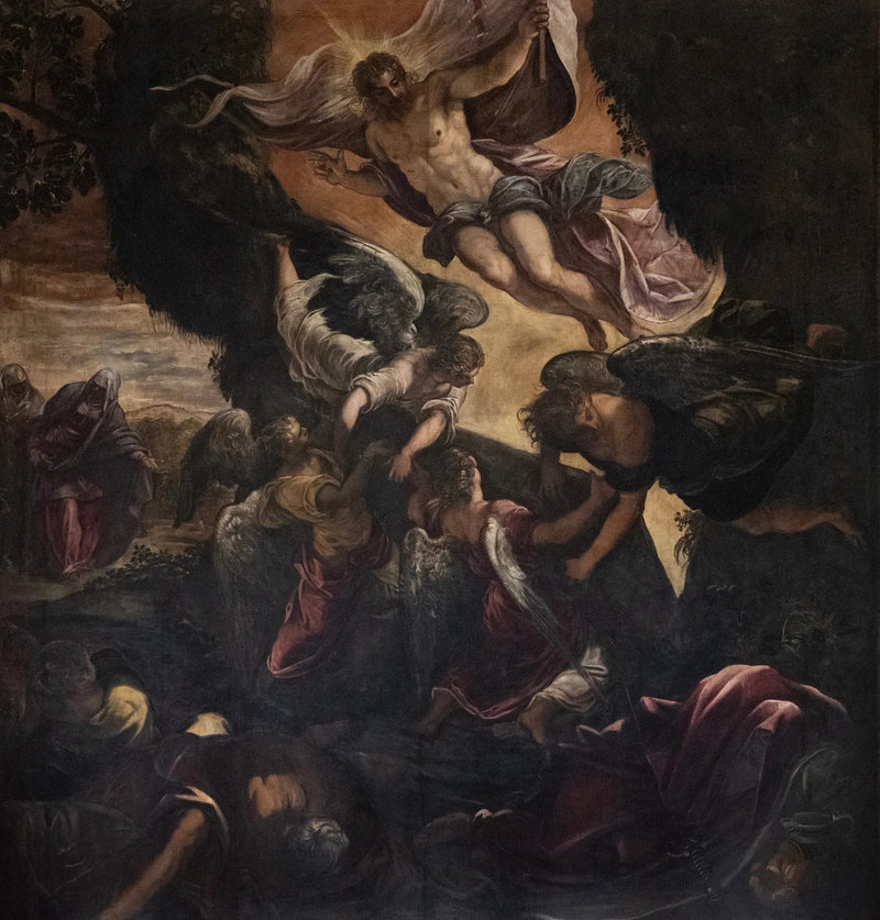 La résurrection du Christ - Jacopo Tintoretto