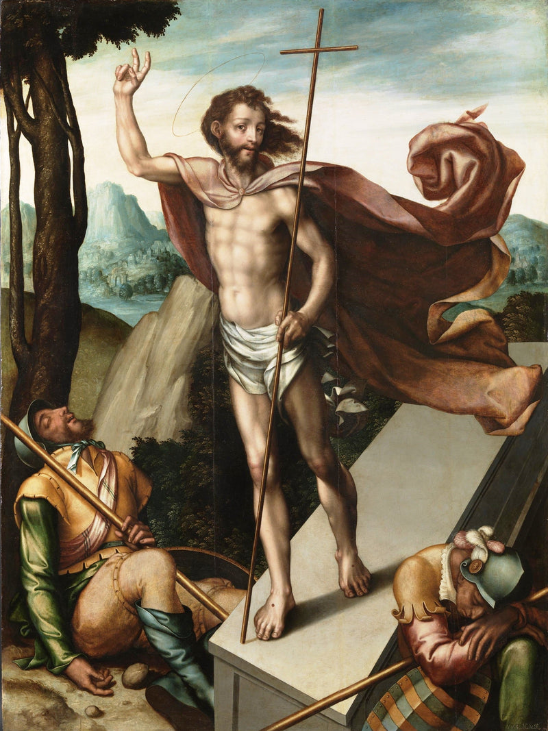 La Résurrection du Christ - Luis de Morales