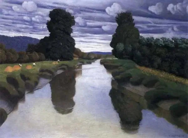 La Risle près de Berville - Félix Vallotton