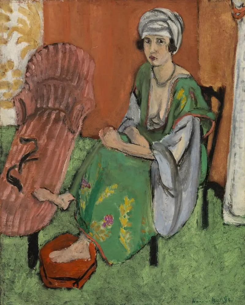 La Robe verte - Henri Matisse