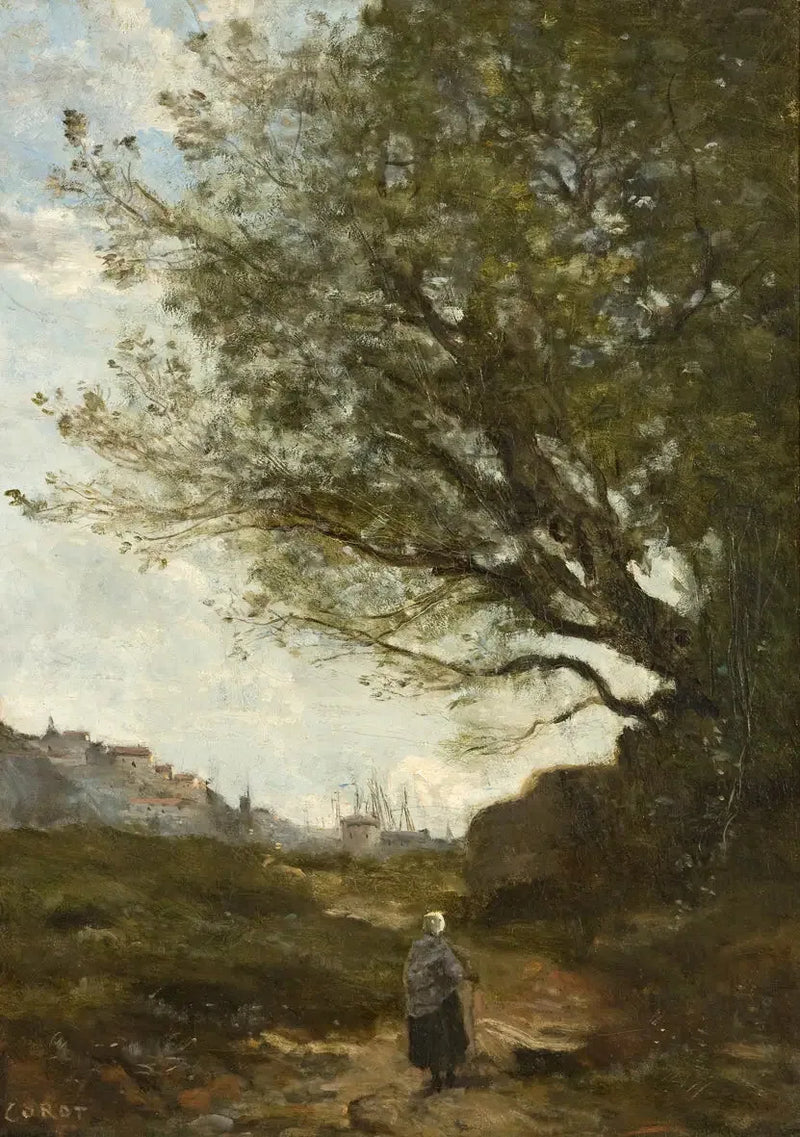 La Rochelle - Jean-Baptiste Camille Corot