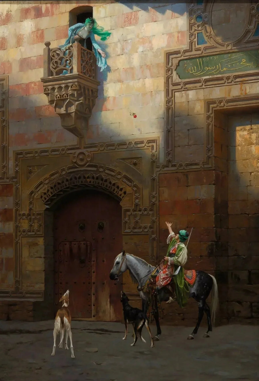 La Rose - Jean-Léon Gérôme