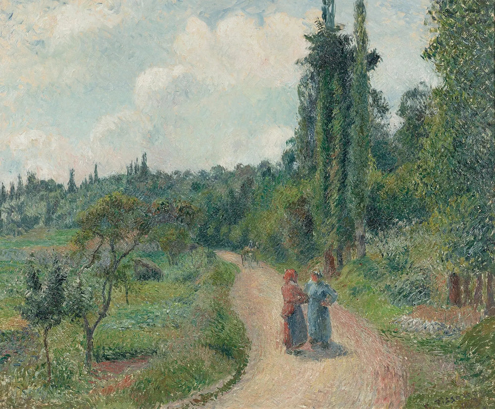 La Route d’Osny - Camille Pissarro image 1 reproduction artisanale de tableau