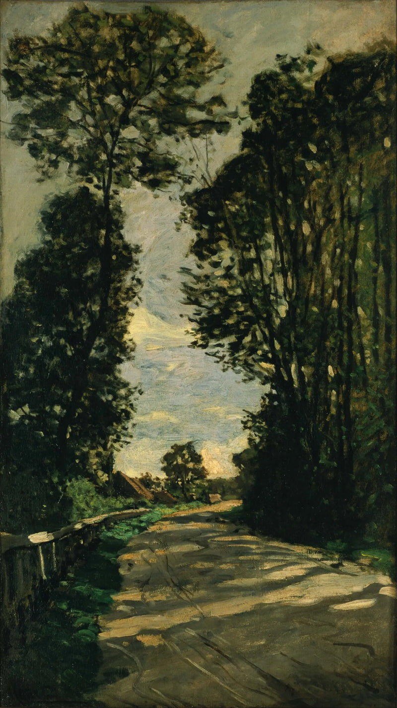 La route de la ferme Saint-Siméon - Claude Monet