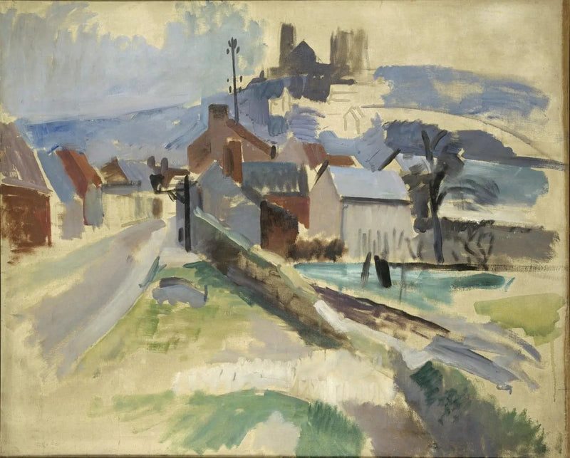 La Route de Laon - Robert Delaunay