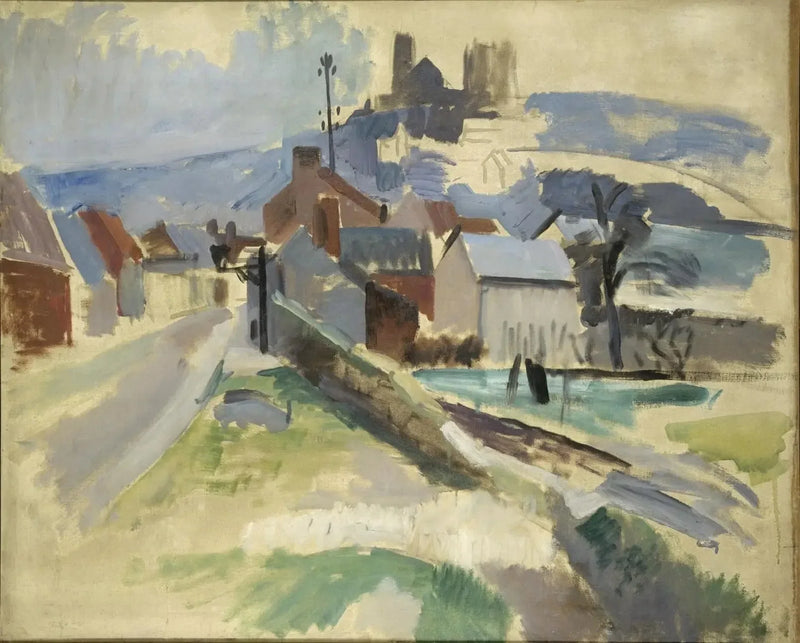 La Route de Laon - Robert Delaunay