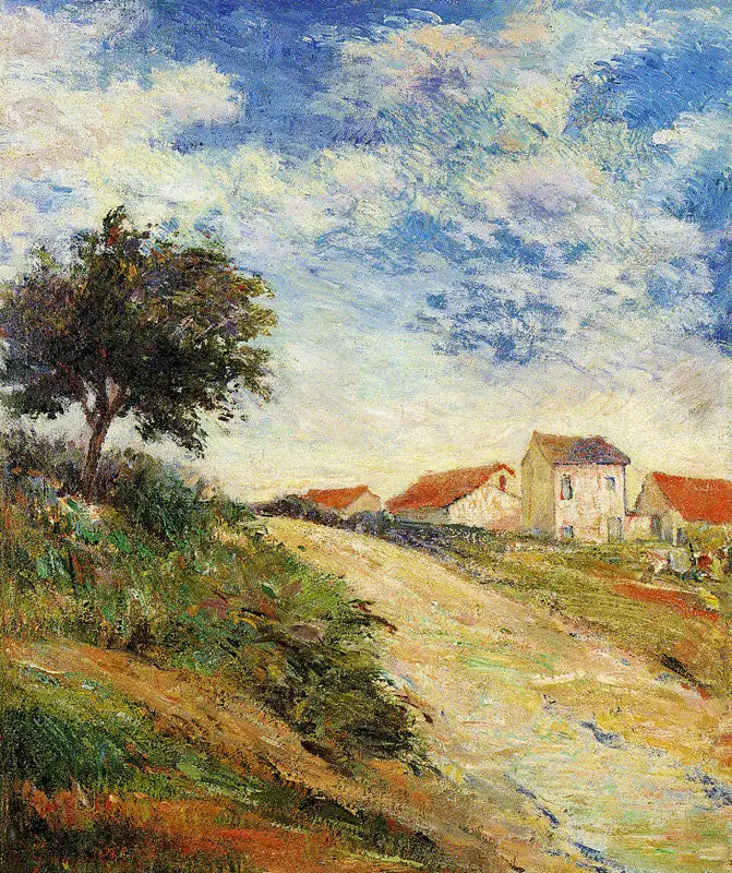 La Route montante - Paul Gauguin image 1 reproduction d’œuvre d’art à l’huile