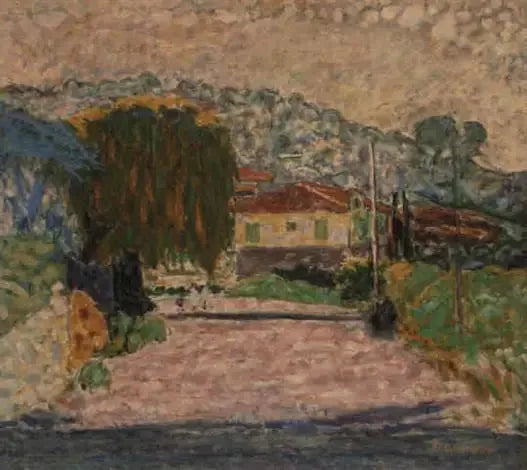 La route rose - Pierre Bonnard