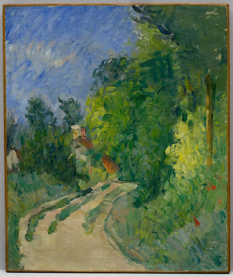 La Route tournant en sous-bois - Paul Cézanne