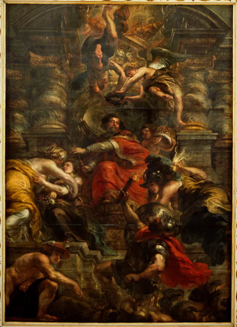 La sage règle de Jacques Ier - Peter Paul Rubens