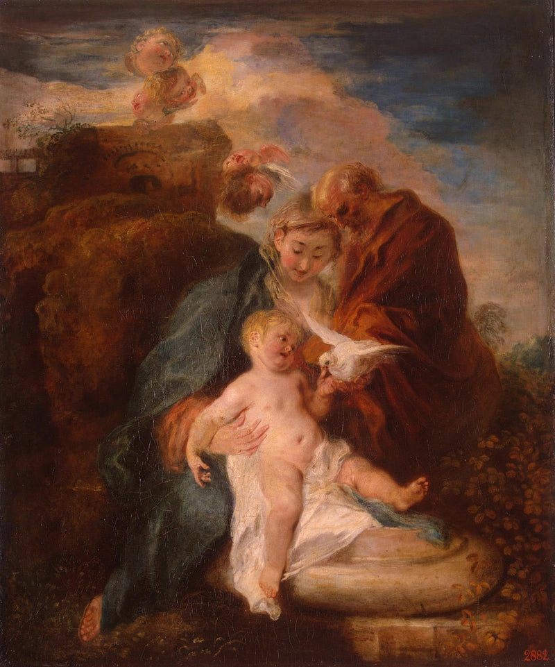 La Sainte Famille - Antoine Watteau