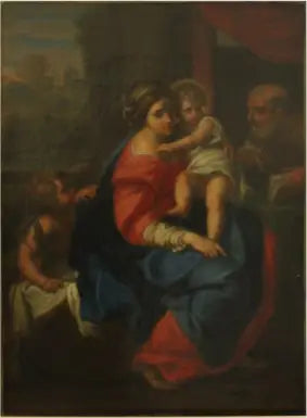 La Sainte Famille avec Saint Jean - Raphaël Sanzio