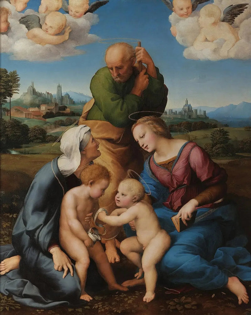 La Sainte Famille Canigiani - Raphaël Sanzio