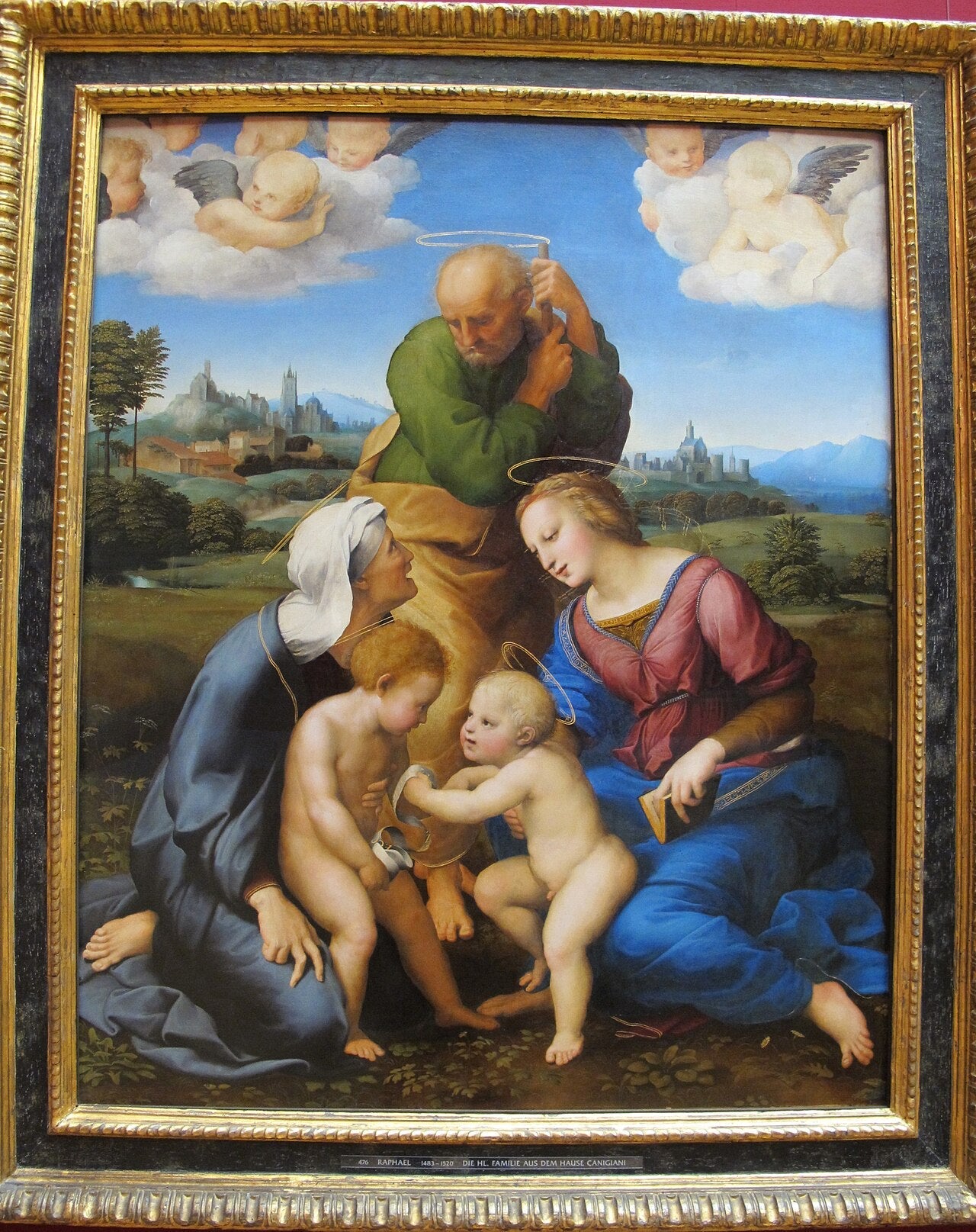 La Sainte Famille Canigiani - Raphaël Sanzio