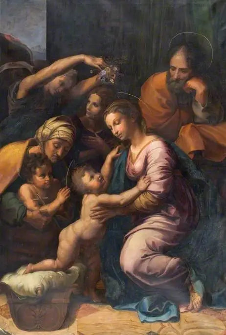 La Sainte Famille de François Ier - Raphaël Sanzio