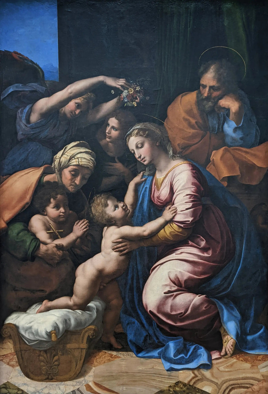 La Sainte Famille, dit La Grande Sainte Famille de François Ier - Raphaël Sanzio