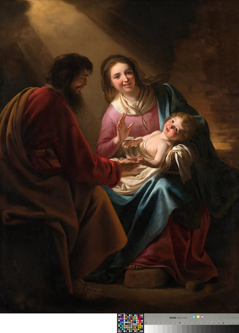 La Sainte Famille - Gerrit van Honthorst