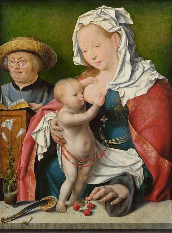 La Sainte Famille - Joos van Cleve