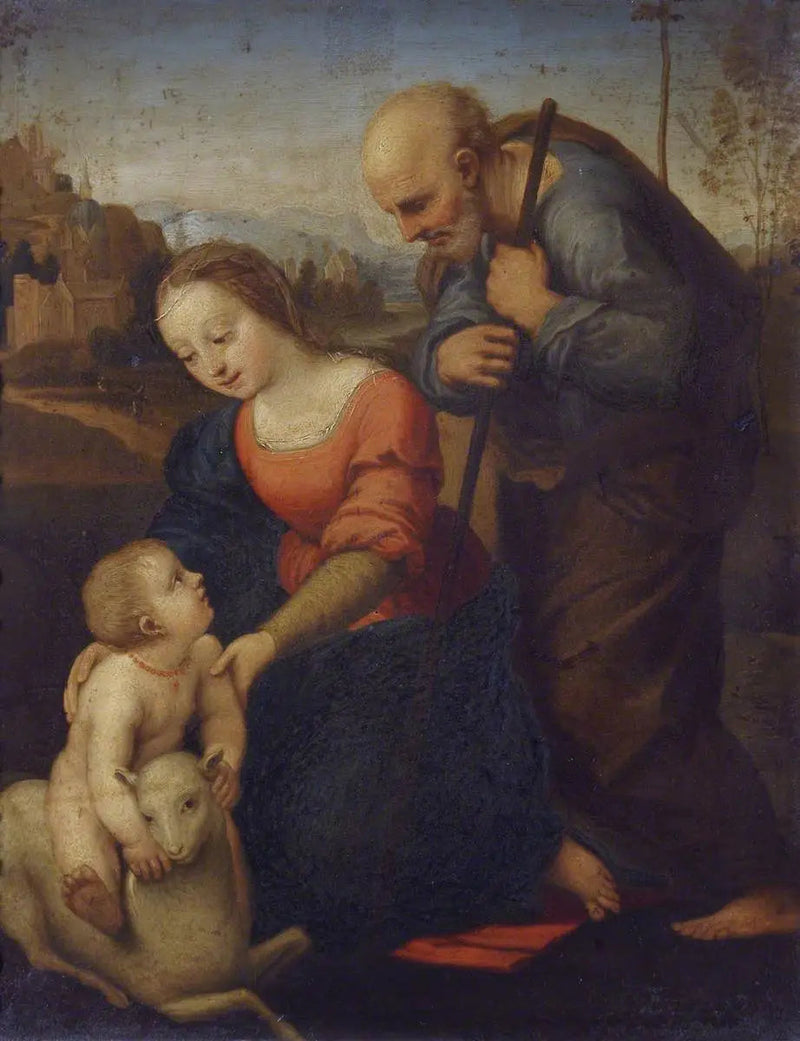 La Sainte Famille - Raphaël Sanzio
