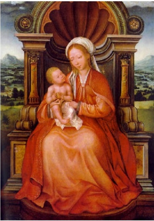 La Sainte Vierge avec l'Enfant Jésus - Quentin Metsys