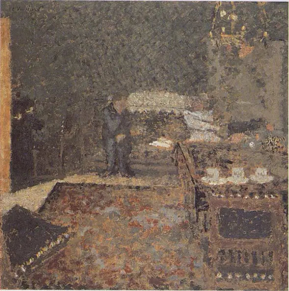 La salle à manger de Félix Vallotton à La Naz - Édouard Vuillard