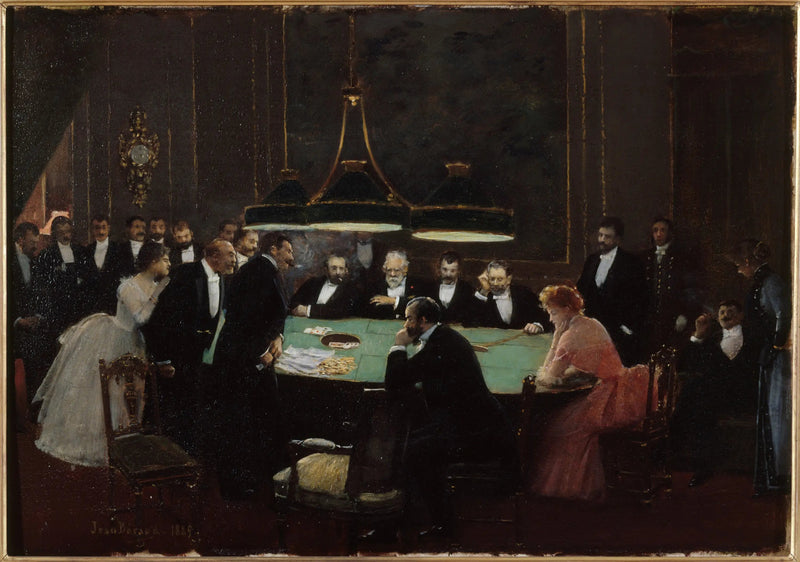 La salle de jeux - Jean Béraud