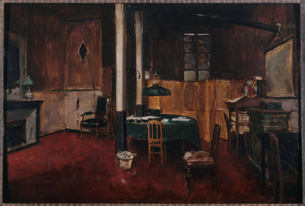 La salle de rédaction du Journal des débats - Jean Béraud - Alpha Reproduction