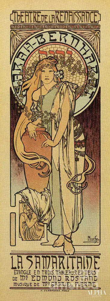 La samaritaine - Mucha - Reproductions de tableaux et peintures haut de gamme