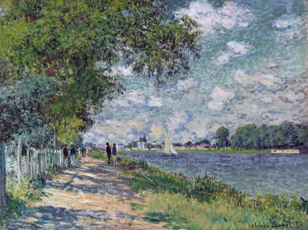 La Seine à Argenteuil - Claude Monet image 1 reproduction d’œuvre d’art à l’huile