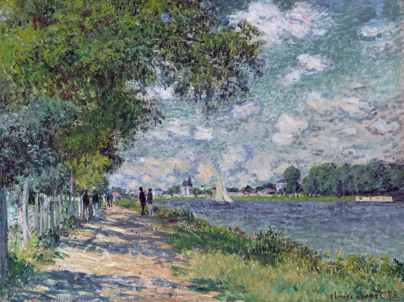 La Seine à Argenteuil - Claude Monet