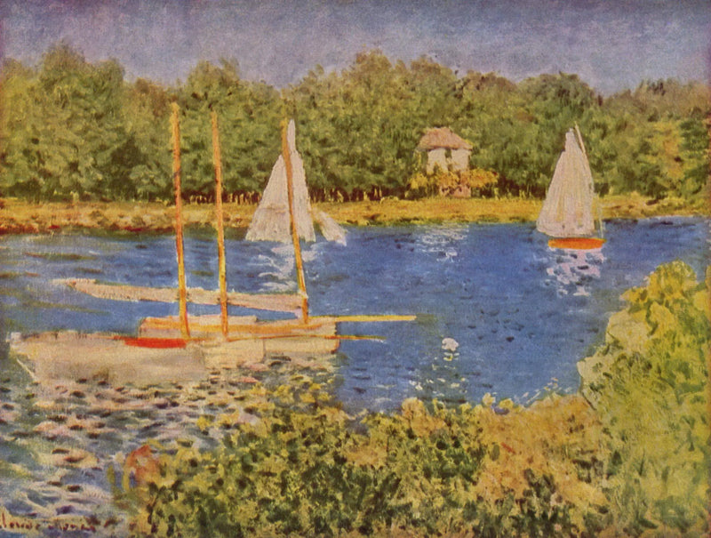 La Seine à Argenteuil - Claude Monet