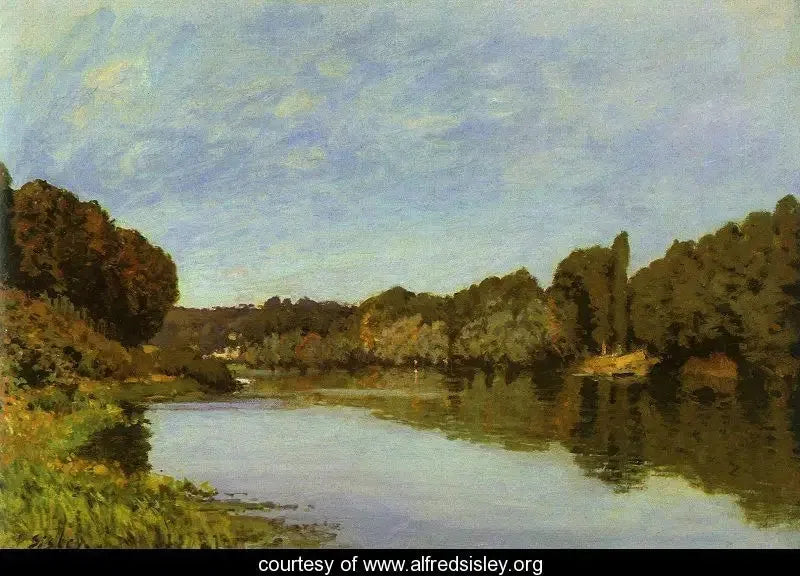 La Seine à Bougival - Alfred Sisley