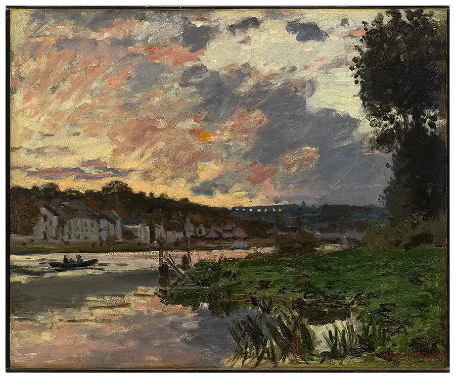 La Seine à Bougival - Claude Monet