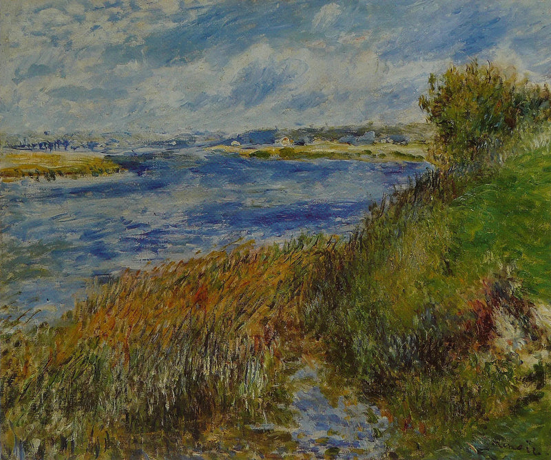 La Seine à Champrosay - Pierre-Auguste Renoir