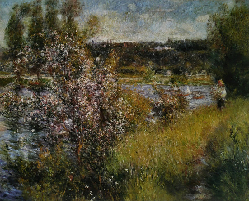 La Seine à Chatou - Pierre-Auguste Renoir
