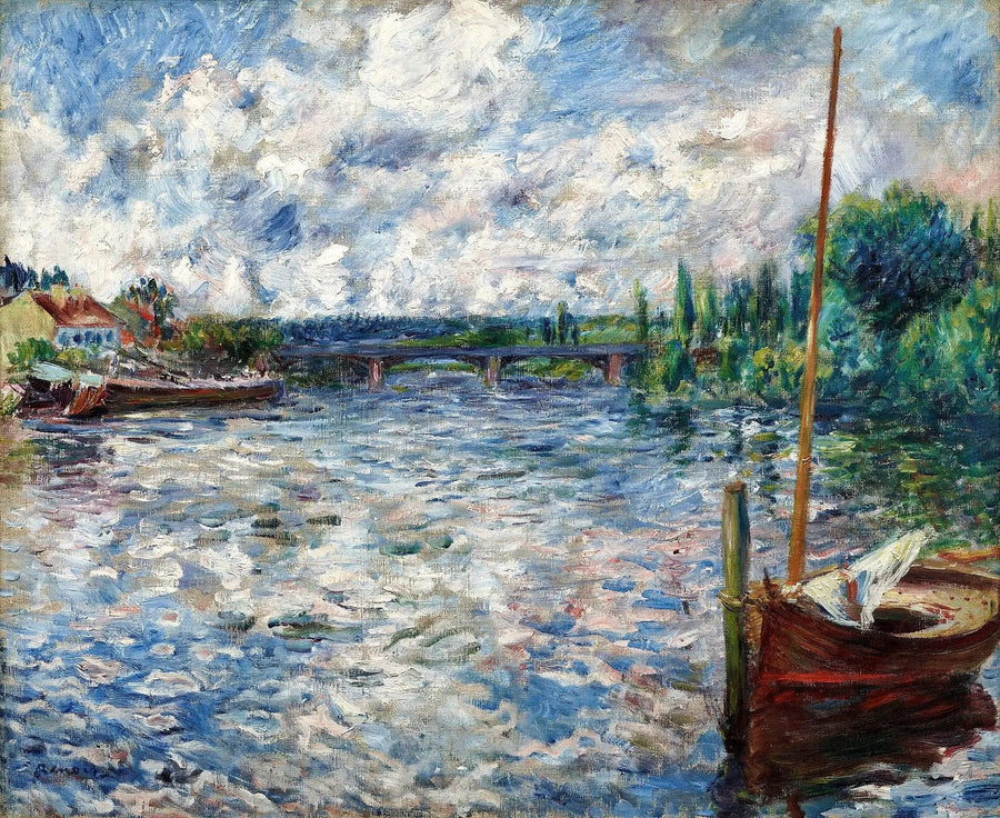La Seine à Chatou - Pierre-Auguste Renoir