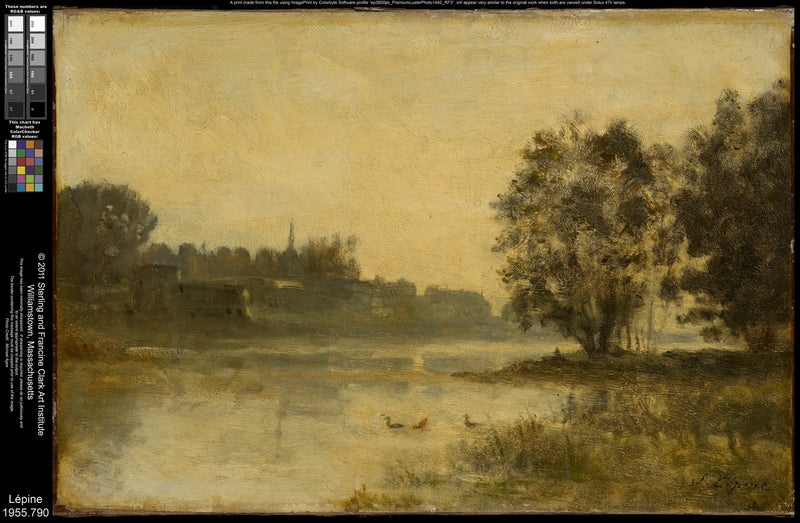 La Seine à Conflans-Sainte-Honorine - Stanislas Lépine